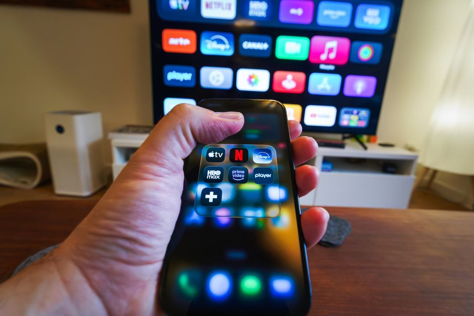 IPTV player interface smart TV remote