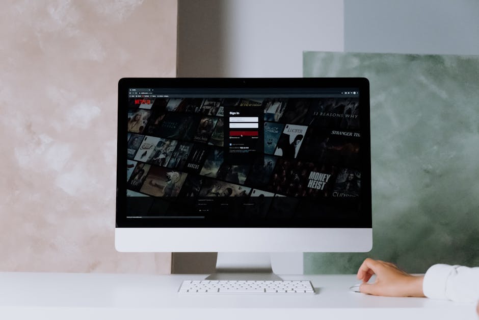 Tv Login Bildschirm