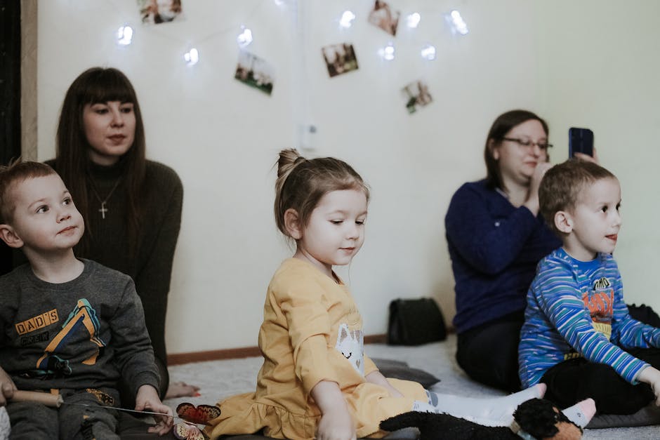 Familie Fernsehen Zuhause